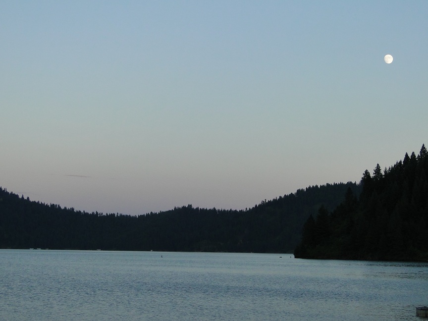 Evening on the Dworshak Reservoir
