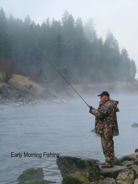 Bill Serrano, Early Morning Fishing