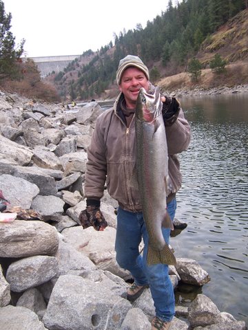 Dirk on the Clearwater River
